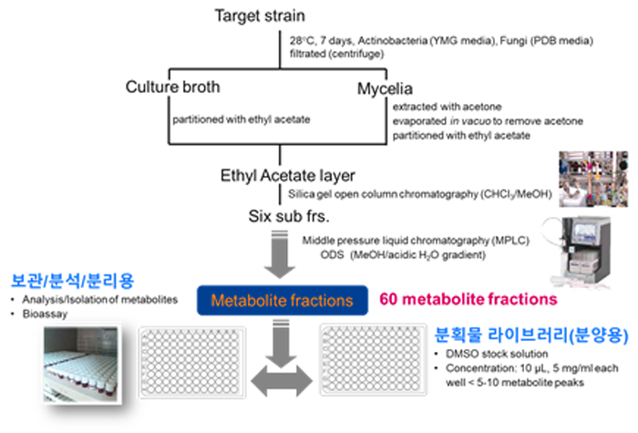 대사산물 라이브러리 구축 프로토콜